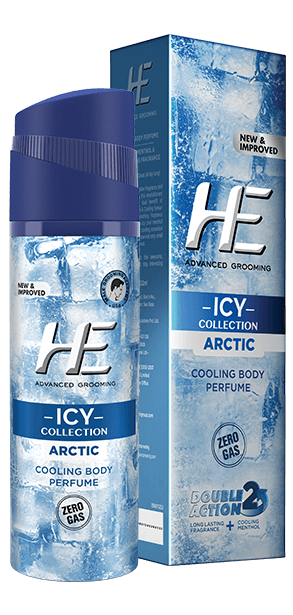 he artic cooling body perfume